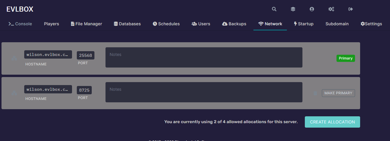 allocate-setup