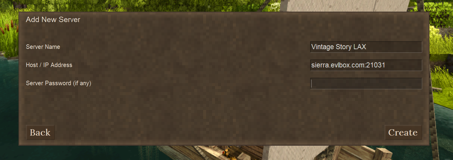Add Server