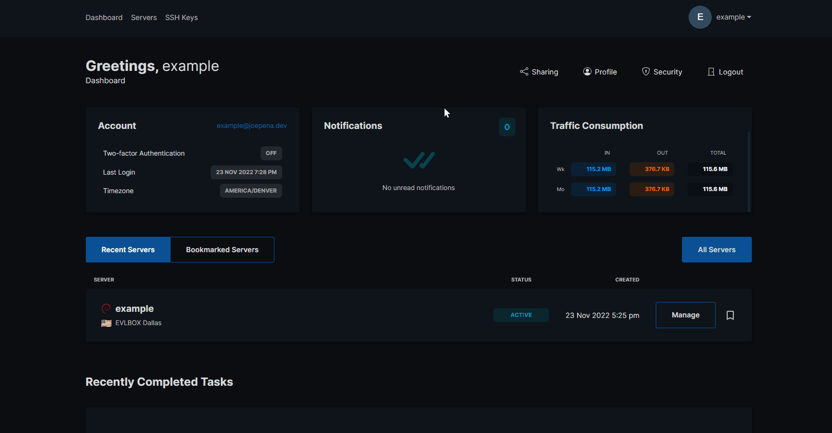Login Screenshot
