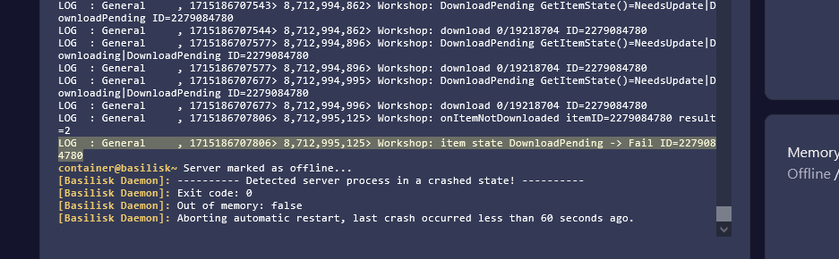 Steam Download Error Example